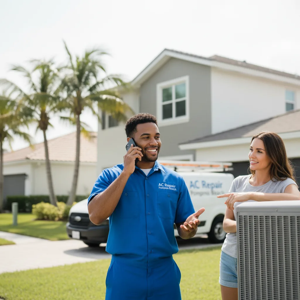 AC Repair Pompano Beach customer support in Eckert